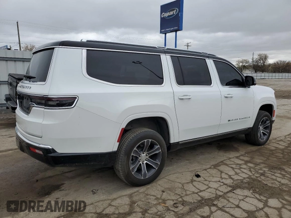 2024 Jeep Grand Wagoneer с VIN 1C4SJSEP4RS109943, выставлен на аукционе Copart как лот 53230095 с пробегом 27 251 миль миль и Списание • Salvage title. История ставок и продаж доступна на DreamBid. Изображение 3.
