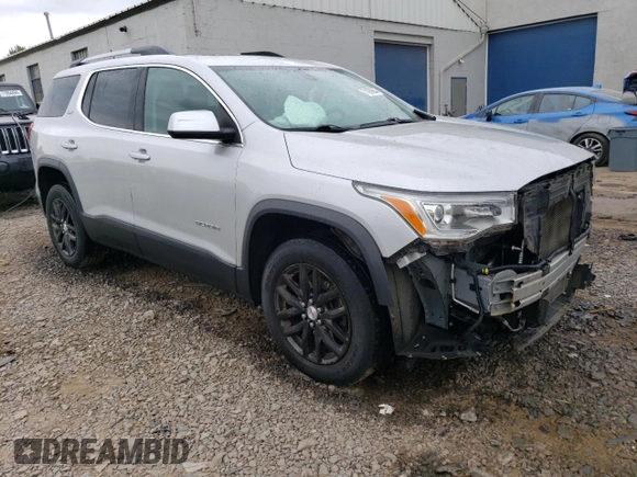2018 GMC Acadia SLT with VIN 1GKKNULS5JZ191950, listed as a Copart auction lot 71978604 with 104,341 mi miles and Salvage title. Bid and sale history available at DreamBid. Image 4.