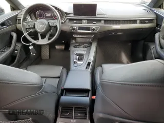 2019 Audi A5 Sportback Premium Plus with VIN WAUENCF57KA017495, listed as a Copart auction lot 77611653 with 38,822 mi miles. Bid and sale history available at carsss.com. Image 8.