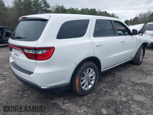 2020 Dodge Durango Special Service with VIN 1C4RDHFG9LC441546, listed as a IAAI auction lot 41702276 with 79,110 mi miles and . Bid and sale history available at DreamBid. Image 4.