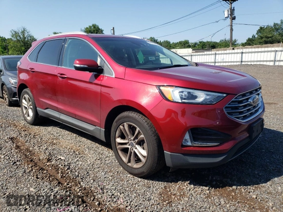 2019 Ford Edge SEL with VIN 2FMPK4J90KBC31202, listed as a Copart auction lot 61411485 with 93,524 mi miles and Clean title. Bid and sale history available at DreamBid. Image 4.