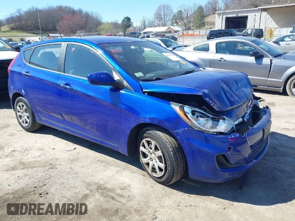 2012 Hyundai Accent GS z VIN KMHCT5AE6CU016983, wystawiony jako IAAI lot #41811208 z przebiegiem 129 152 mil mil oraz . Historia ofert i sprzedaży dostępna na DreamBid. Obrazek 1.