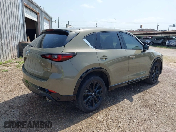 2024 Mazda CX-5 Carbon Edition with VIN JM3KFBAY8R0428460, listed as a IAAI auction lot 41936838 with 11,095 mi miles and . Bid and sale history available at DreamBid. Image 4.