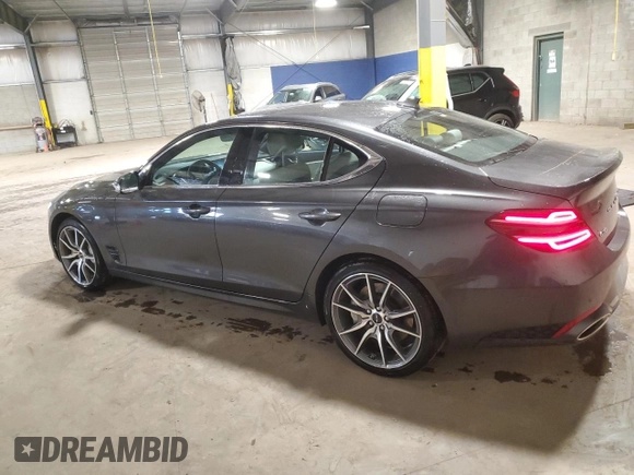 2024 Genesis G70 2.5T with VIN KMTG34SC4RU143030, listed as a Copart auction lot 53816695 with 20,631 mi miles and Clean title. Bid and sale history available at DreamBid. Image 2.