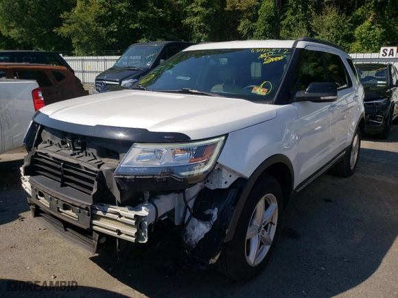 2017 Ford Explorer XLT with VIN 1FM5K8DH4HGC08394, listed as a Copart auction lot 66408264 with 66,125 mi miles and Salvage Title. Bid and sale history available at carsss.com. Image 2.