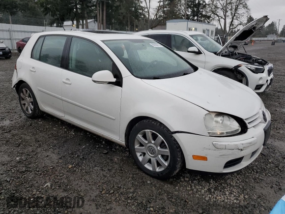 2007 Volkswagen Rabbit with VIN WVWDS71K07W262029, listed as a Copart auction lot 89138715 with 156,200 mi miles and Salvage title. Bid and sale history available at DreamBid. Image 4.