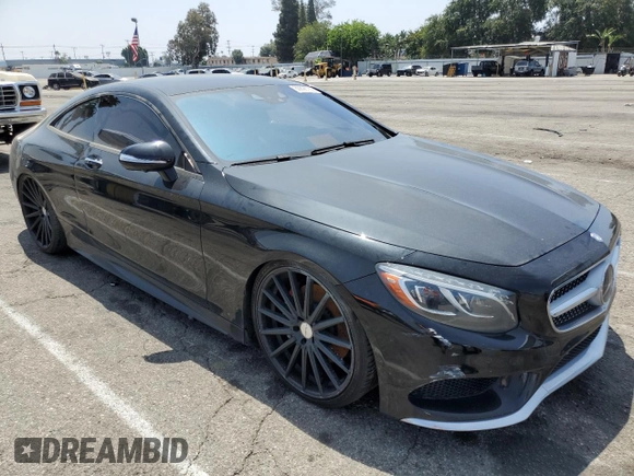 2016 Mercedes-Benz S 550 with VIN WDDXJ8FB5GA015056, listed as a Copart auction lot 60898785 with Not provided miles and Clean title. Bid and sale history available at DreamBid. Image 4.