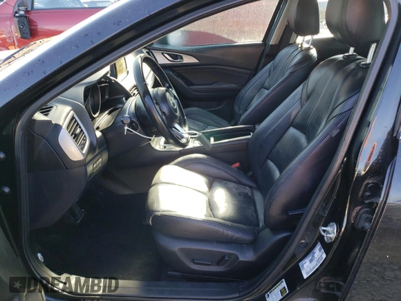 2018 Mazda 3 Touring with VIN 3MZBN1L31JM195107, listed as a Copart auction lot 46064275 with 121,150 mi miles and Non Repairable. Bid and sale history available at carsss.com. Image 7.