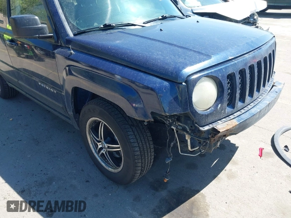 2016 Jeep Patriot Sport with VIN 1C4NJRBBXGD579801, listed as a IAAI auction lot 42040723 with 135,401 mi miles and . Bid and sale history available at carsss.com. Image 18.