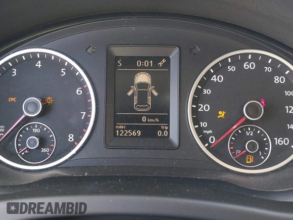 2012 Volkswagen Tiguan SE with VIN WVGAV7AX8CW565863, listed as a IAAI auction lot 41528643 with 122,569 mi miles and . Bid and sale history available at DreamBid. Image 7.