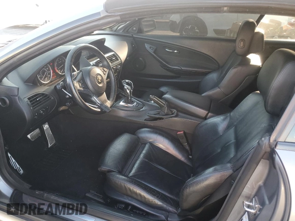 2009 BMW 6 Series 650i with VIN WBAEB535X9C224051, listed as a Copart auction lot 46105185 with 152,898 mi miles and Salvage Title. Bid and sale history available at carsss.com. Image 7.