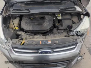 2014 Ford Escape Titanium with VIN 1FMCU9J97EUB30467, listed as a Copart auction lot 54949035 with 112,013 mi miles and Salvage Title. Bid and sale history available at DreamBid. Image 12.