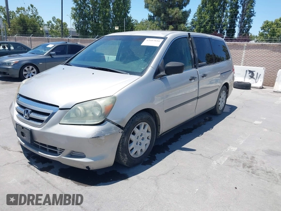 2007 Honda Odyssey LX z VIN 5FNRL38217B016001, wystawiony jako IAAI lot #42603816 z przebiegiem 209 630 mil mil oraz . Historia ofert i sprzedaży dostępna na DreamBid. Obrazek 2.