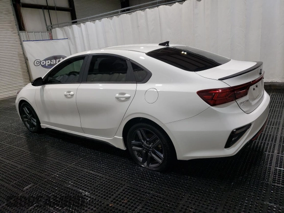 2020 Kia Forte GT-Line with VIN 3KPF34AD7LE176517, listed as a Copart auction lot 52594585 with 80,623 mi miles and Clean Title. Bid and sale history available at carsss.com. Image 2.