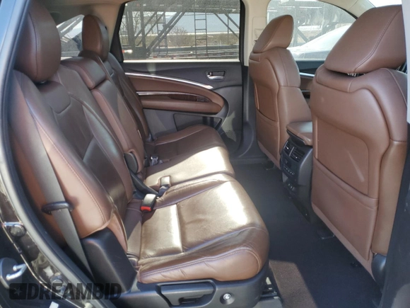 2017 Acura MDX w/Technology Pkg with VIN 5FRYD4H52HB041143, listed as a Copart auction lot 43134965 with 128,114 mi miles and Salvage Title. Bid and sale history available at carsss.com. Image 11.