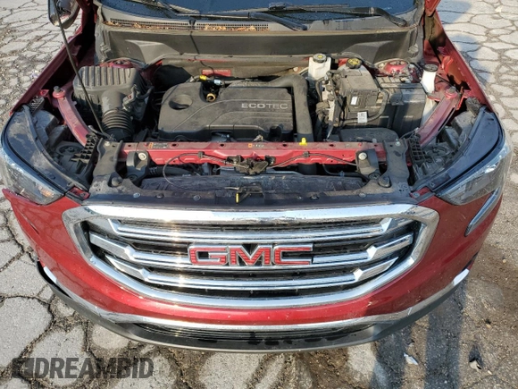 2020 GMC Terrain SLT with VIN 3GKALVEVXLL246773, listed as a Copart auction lot 67335694 with 97,127 mi miles and Salvage title. Bid and sale history available at DreamBid. Image 13.