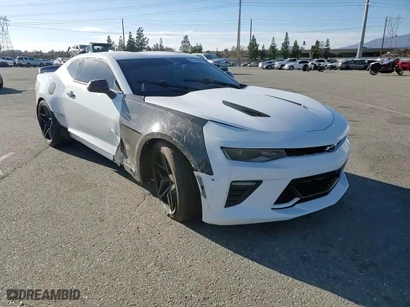 2018 Chevrolet Camaro 2SS with VIN 1G1FH1R74J0161163, listed as a Copart auction lot 87757205 with 85,346 mi miles and Salvage Title. Bid and sale history available at carsss.com. Image 11.
