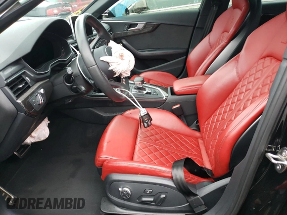 2018 Audi S4 Prestige with VIN WAUC4AF48JA132448, listed as a Copart auction lot 77536224 with 38,891 mi miles and Salvage Title. Bid and sale history available at carsss.com. Image 7.