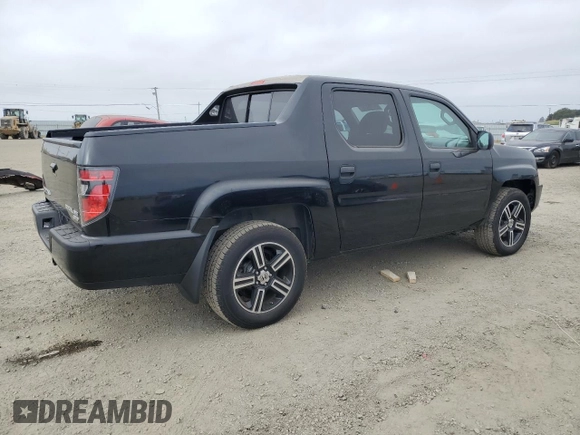 2013 Honda Ridgeline Sport with VIN 5FPYK1F77DB015049, listed as a Copart auction lot 55472615 with 213,336 mi miles and Clean Title. Bid and sale history available at carsss.com. Image 3.