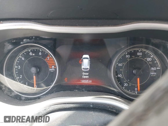 2018 Jeep Cherokee Trailhawk with VIN 1C4PJMBX3JD548761, listed as a IAAI auction lot 42107376 with 148,525 mi miles and . Bid and sale history available at DreamBid. Image 14.