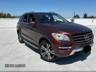 2013 Mercedes-Benz M 350 with VIN 4JGDA5HBXDA248382, listed as a Copart auction lot 64907025 with 163,683 mi miles and Clean title. Bid and sale history available at DreamBid. Image 1.