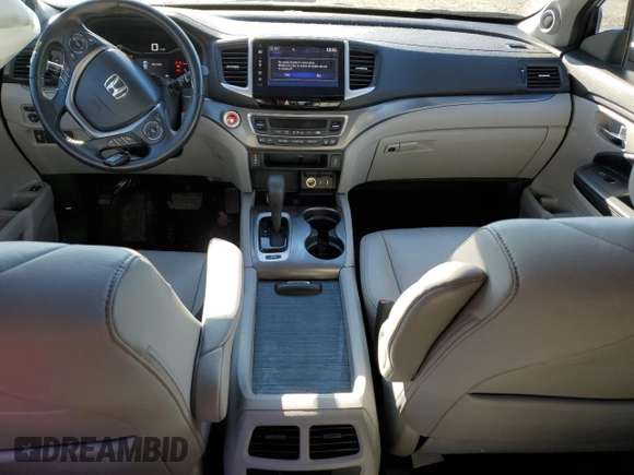 2016 Honda Pilot EX-L with VIN 5FNYF6H76GB101173, listed as a Copart auction lot 44966585 with 104,846 mi miles and Salvage Title. Bid and sale history available at carsss.com. Image 8.