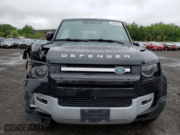 2020 Land Rover Defender HSE with VIN SALE9EEU8L2014797, listed as a Copart auction lot 60465465 with 43,427 mi miles and Salvage title. Bid and sale history available at DreamBid. Image 5.