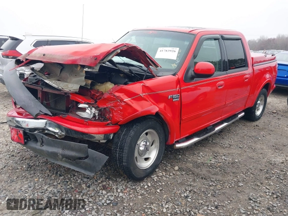 2003 Ford F-150 XLT with VIN 1FTRW07LX3KA76162, listed as a IAAI auction lot 41783926 with 119,009 mi miles. Bid and sale history available at carsss.com. Image 2.