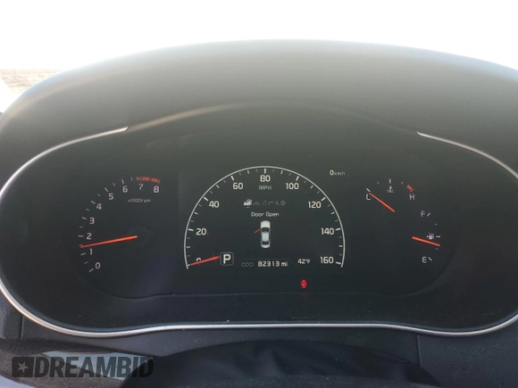 2015 Kia Cadenza Premium with VIN KNALN4D74F5192626, listed as a Copart auction lot 44785085 with 82,313 mi miles and Salvage Title. Bid and sale history available at carsss.com. Image 9.