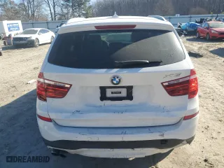2017 BMW X3 sDrive28i with VIN 5UXWZ7C32H0V94776, listed as a Copart auction lot 42904945 with 144,258 mi miles and Salvage Title. Bid and sale history available at carsss.com. Image 6.