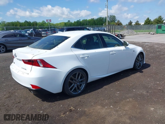 2014 Lexus IS 350 z VIN JTHCE1D26E5002294, wystawiony jako IAAI lot #42261693 z przebiegiem 159 099 mil mil oraz . Historia ofert i sprzedaży dostępna na DreamBid. Obrazek 4.