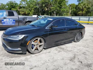 2015 Chrysler 200 Limited with VIN 1C3CCCAG3FN731426, listed as a Copart auction lot 50431415 with 82,022 mi miles and Clean Title. Bid and sale history available at carsss.com. Image 1.