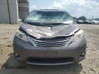 2015 Toyota Sienna XLE with VIN 5TDYK3DC6FS576670, listed as a Copart auction lot 62612345 with 106,475 mi miles and Salvage title. Bid and sale history available at DreamBid. Image 5.