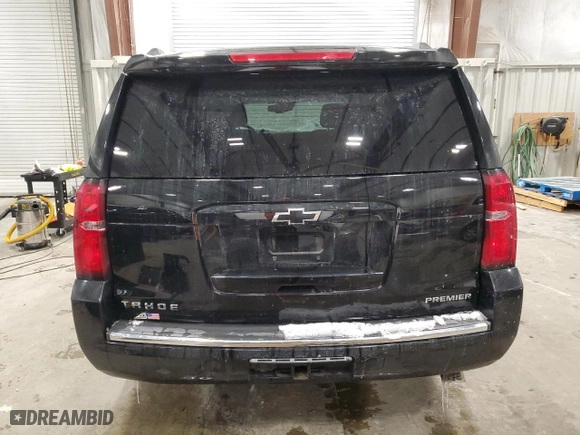 2019 Chevrolet Tahoe Premier with VIN 1GNSKCKC1KR114042, listed as a Copart auction lot 45544265 with 51,392 mi miles and Salvage Title. Bid and sale history available at carsss.com. Image 6.