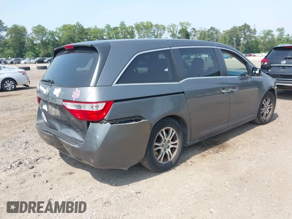 2012 Honda Odyssey EX-L с VIN 5FNRL5H67CB135258, выставлен на аукционе IAAI как лот 42577292 с пробегом 53 451 миль миль и . История ставок и продаж доступна на DreamBid. Изображение 4.