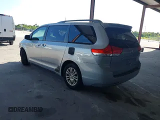 2013 Toyota Sienna XLE AAS with VIN 5TDYK3DC3DS297044, listed as a IAAI auction lot 42552470 with 143,947 mi miles and . Bid and sale history available at DreamBid. Image 3.