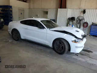 2022 Ford Mustang EcoBoost with VIN 1FA6P8TH6N5100254, listed as a Copart auction lot 53247395 with 75,098 mi miles and Salvage title. Bid and sale history available at DreamBid. Image 4.