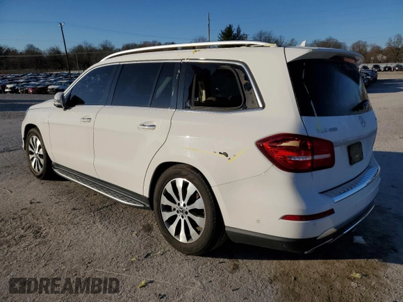 2019 Mercedes-Benz GLS 450 with VIN 4JGDF6EE2KB240595, listed as a Copart auction lot 79947333 with 62,053 mi miles and . Bid and sale history available at DreamBid. Image 2.