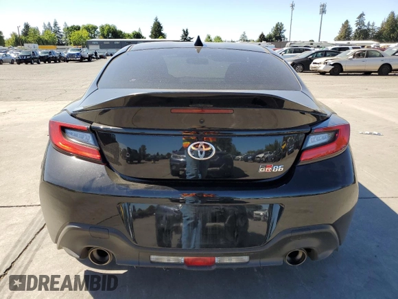 2024 Toyota GR86 Premium with VIN JF1ZNBE18R9757197, listed as a Copart auction lot 69134444 with 8,448 mi miles and Salvage Title. Bid and sale history available at carsss.com. Image 6.