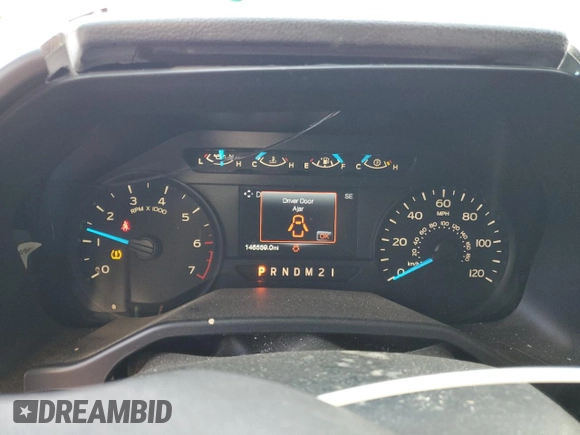 2017 Ford F-150 XL with VIN 1FTEX1EP4HFA17888, listed as a Copart auction lot 44005895 with 146,559 mi miles and Salvage Title. Bid and sale history available at carsss.com. Image 9.