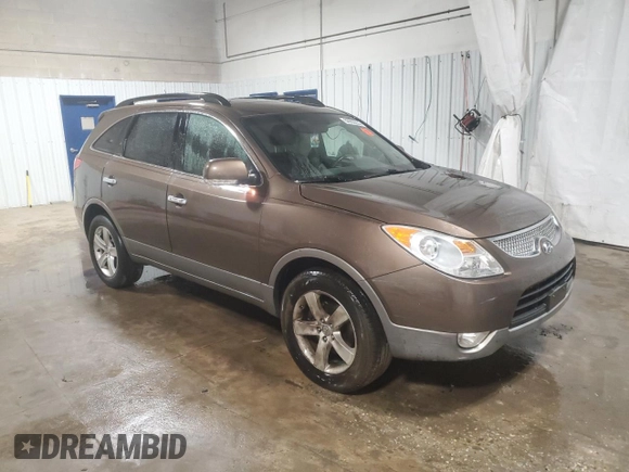 2011 Hyundai Veracruz GLS with VIN KM8NUDCC5BU171065, listed as a Copart auction lot 50982235 with 152,900 mi miles and Salvage Title. Bid and sale history available at DreamBid. Image 4.