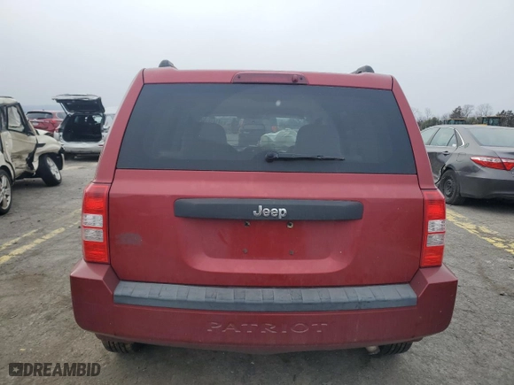 2009 Jeep Patriot Sport with VIN 1J4FT28A39D154793, listed as a Copart auction lot 89262055 with 92,352 mi miles and Salvage Title. Bid and sale history available at carsss.com. Image 6.