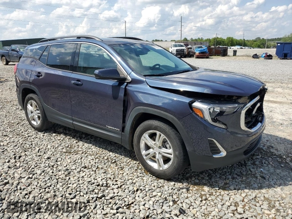 2019 GMC Terrain SLE z VIN 3GKALMEV4KL193710, wystawiony jako Copart lot #51608635 z przebiegiem 99 243 mil mil oraz Szkoda całkowita • Salvage title. Historia ofert i sprzedaży dostępna na DreamBid. Obrazek 4.