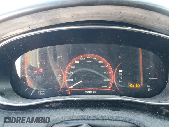 2013 Dodge Dart Limited with VIN 1C3CDFCH1DD132063, listed as a Copart auction lot 43979355 with 247,413 mi miles and Clean Title. Bid and sale history available at DreamBid. Image 9.
