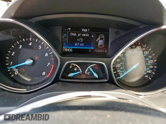 2013 Ford Escape SE with VIN 1FMCU0GX6DUC34335, listed as a Copart auction lot 57771325 with 153,004 mi miles and Clean title. Bid and sale history available at DreamBid. Image 9.