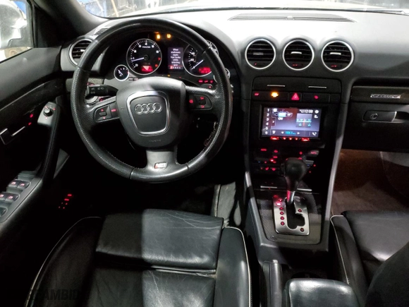 2007 Audi S4 with VIN WUARL48HX7K900664, listed as a Copart auction lot 85230294 with 201,872 mi miles and Clean Title. Bid and sale history available at carsss.com. Image 8.
