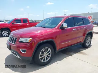 2014 Jeep Grand Cherokee Limited with VIN 1C4RJEBG6EC466761, listed as a IAAI auction lot 42218398 with 198,335 mi miles and . Bid and sale history available at DreamBid. Image 2.
