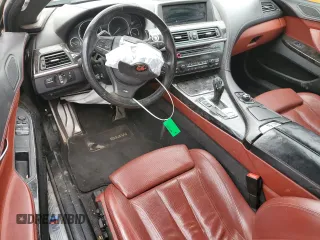 2013 BMW 6 Series 650i xDrive with VIN WBAYM1C53DDZ02397, listed as a Copart auction lot 48872655 with Not Provided miles and Salvage Title. Bid and sale history available at carsss.com. Image 8.
