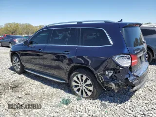 2018 Mercedes-Benz GLS 450 with VIN 4JGDF6EE7JB149174, listed as a Copart auction lot 49499445 with 90,870 mi miles and Salvage Title. Bid and sale history available at DreamBid. Image 2.