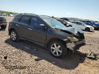 2009 Nissan Murano SL with VIN JN8AZ18U49W018975, listed as a Copart auction lot 66739744 with 248,219 mi miles and Salvage Title. Bid and sale history available at carsss.com. Image 4.